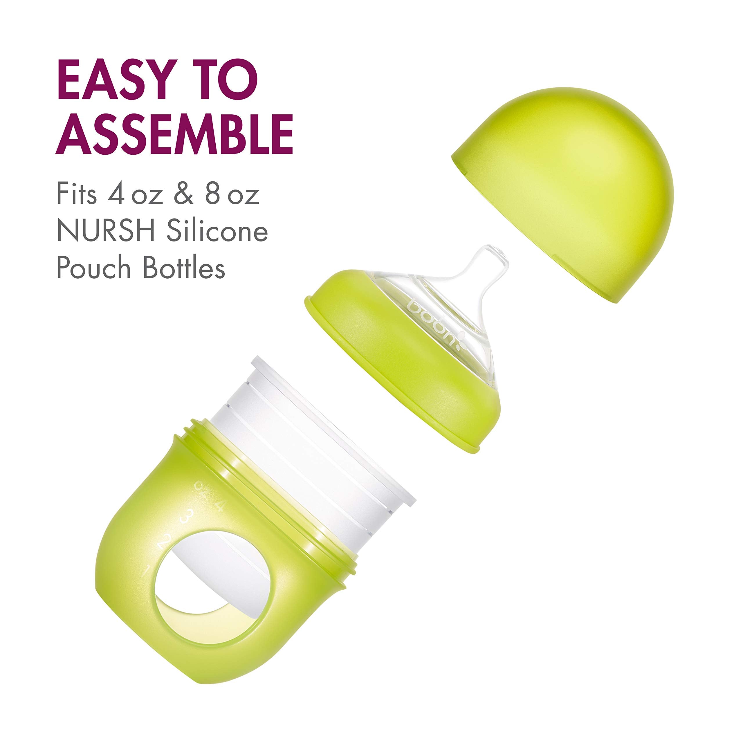 Transition to wide-neck base aiding secure latch and grip.