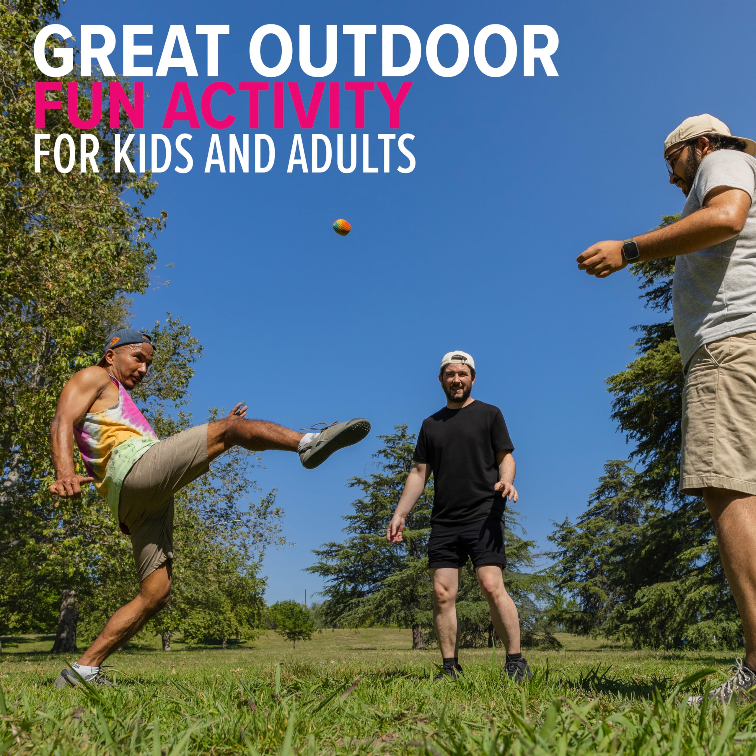 BOONI 3-pack footbag suitable for outdoor play