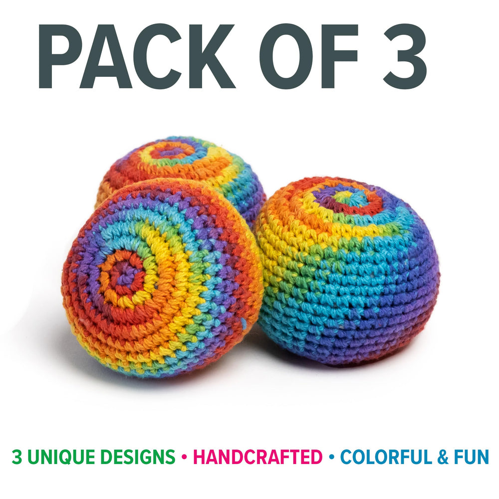 BOONI portable footbag for travel, beach, and park play