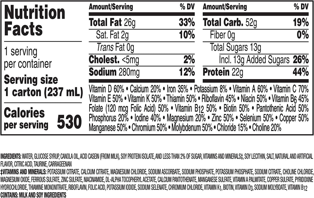 BOOST Strawberry 8oz bottle with smooth texture for sipping.