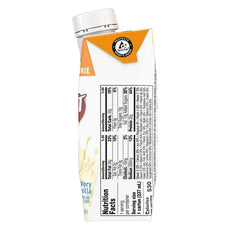 BOOST Very High Calorie bottle pour shows creamy texture ideal for snacks