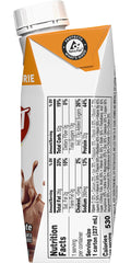 BOOST Very High Calorie vanilla bottle emphasizes high calories and protein for lean muscle.