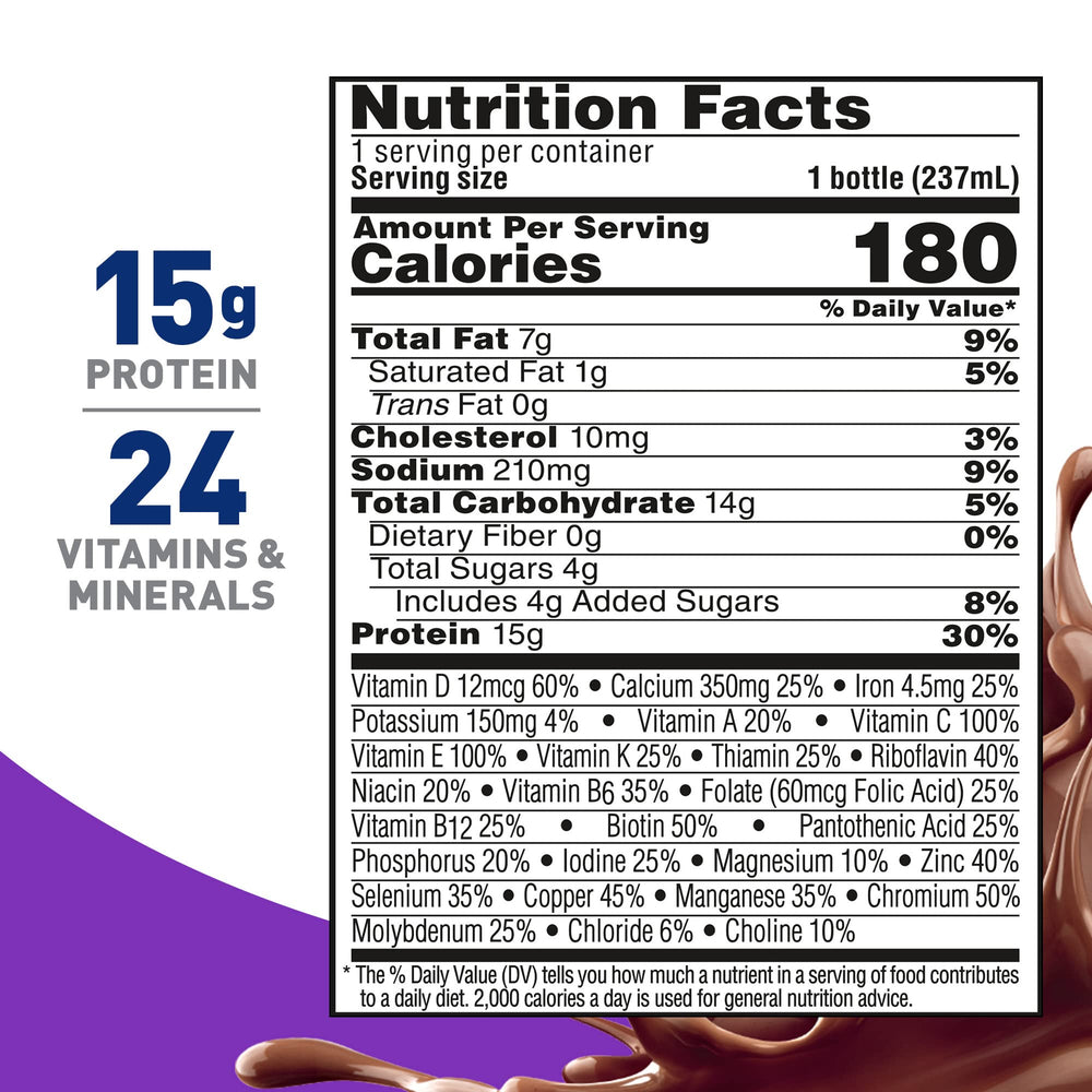 BOOST Women Balanced Drink pour highlights creamy chocolate aroma for on-the-go mornings
