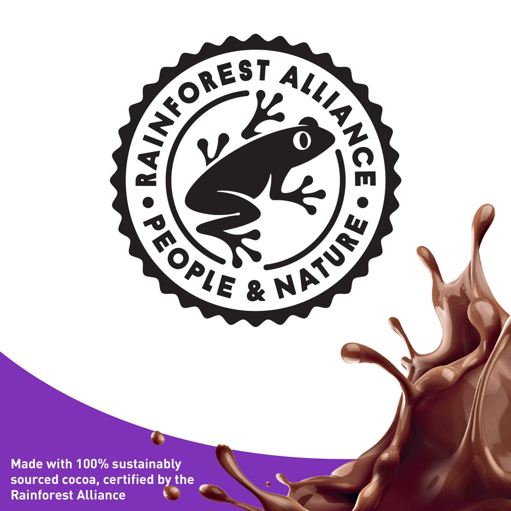 BOOST Women Rich Chocolate glass with shake-ready consistency for busy days