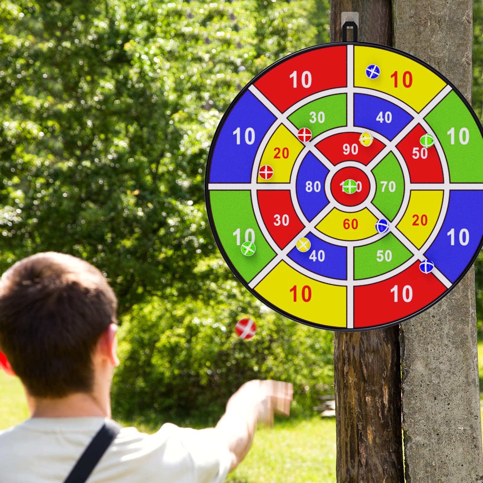 BooTaa colorful sticky balls boost color recognition during games.