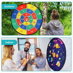 BooTaa foldable dart board for easy storage and travel.