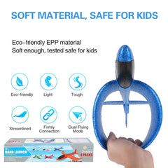 Bootaa kids enjoying outdoor play with safe, lightweight planes.