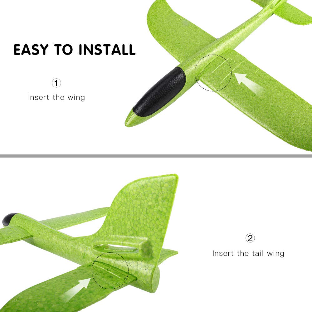 Bootaa soft landing design helps protect kids during landings.