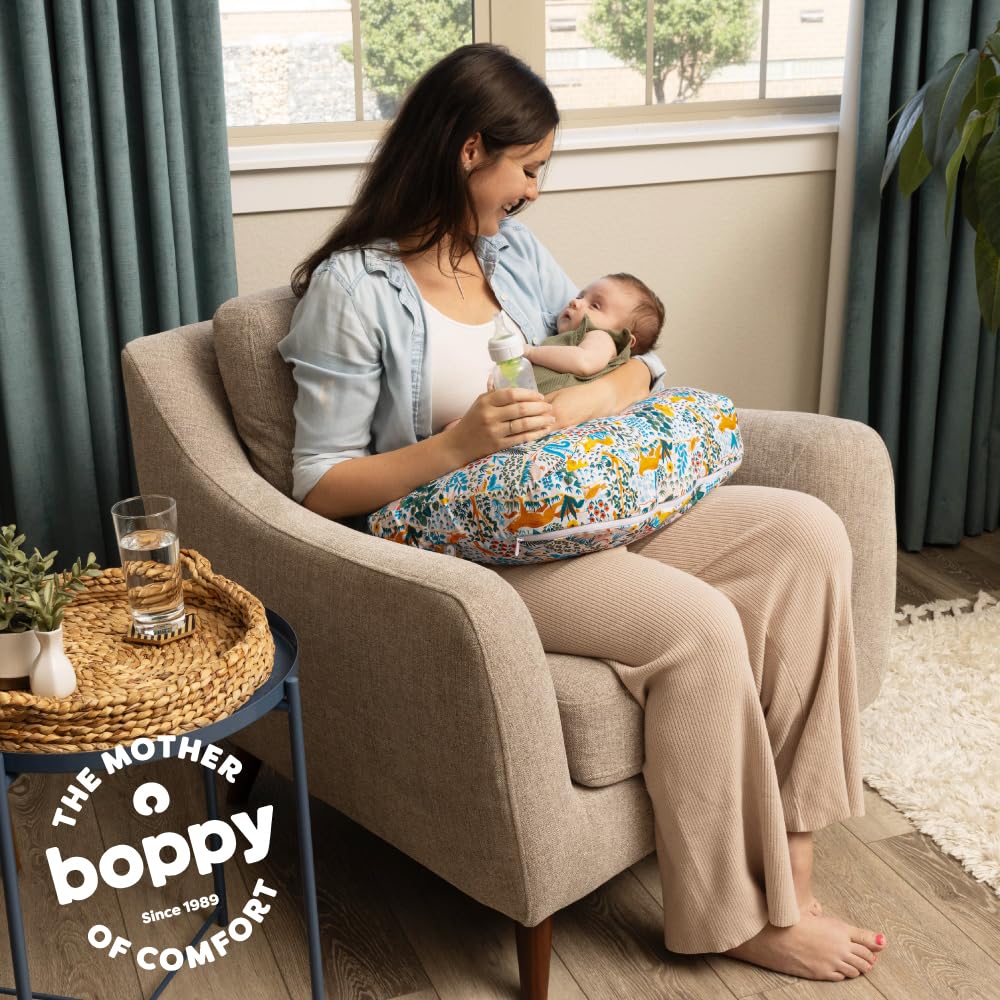 Boppy Nursing Pillow baby-safety alliance verified for trusted feeding support.