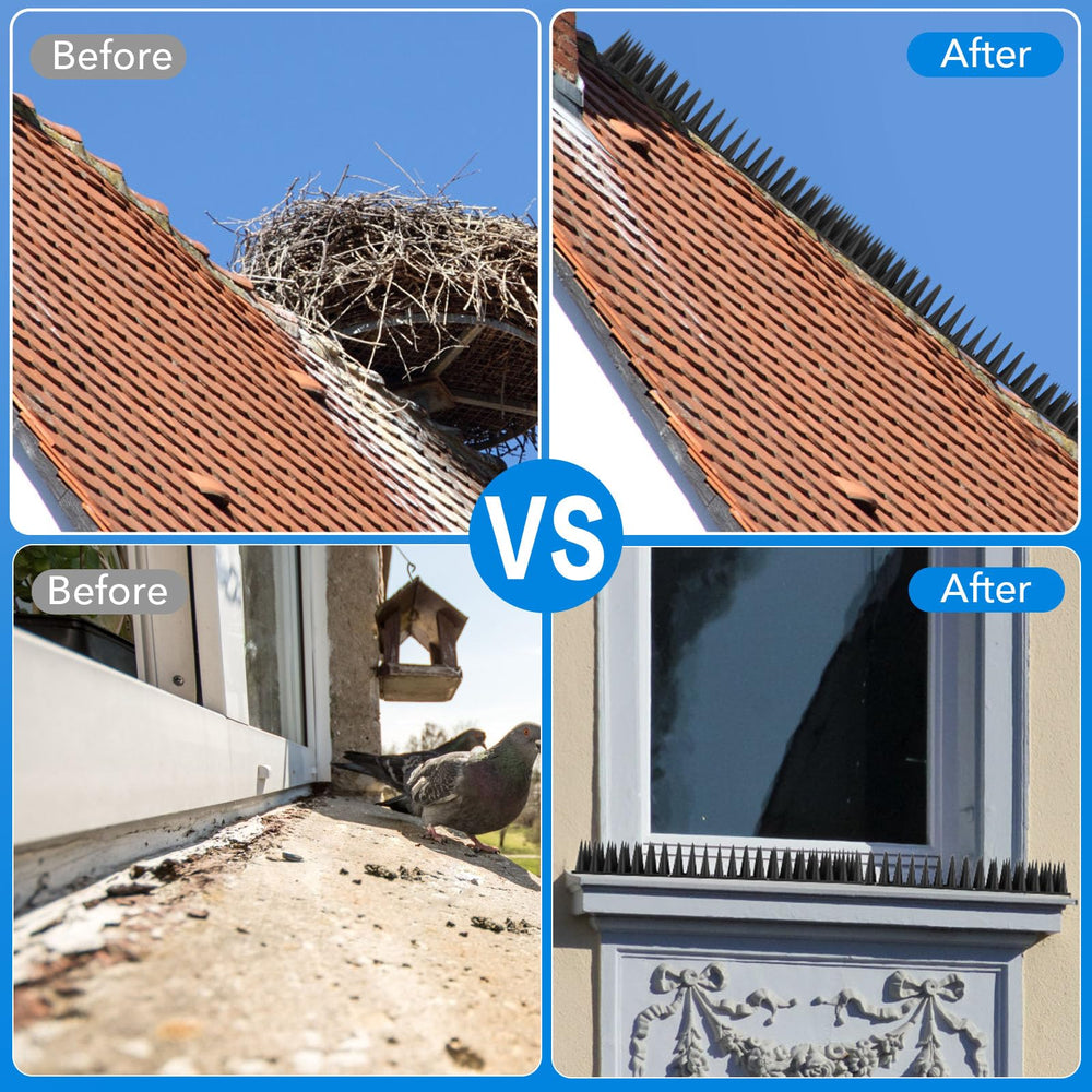 BORHOOD Easy-install spikes enable quick, secure mounting.