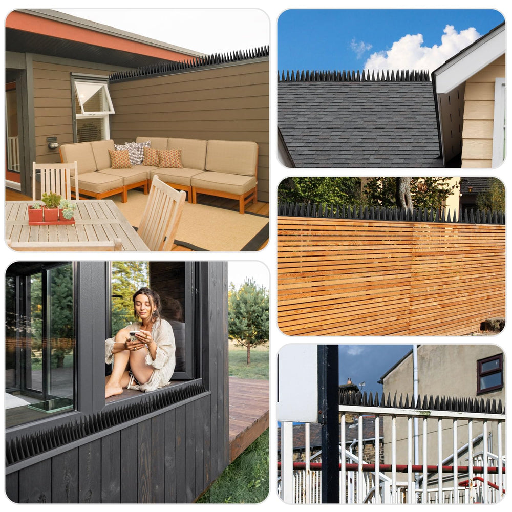 BORHOOD Humane design provides visual deterrence without harming birds.
