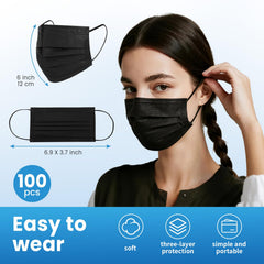 Borje mask packaging highlights bulk 100-piece pack for easy restocking.