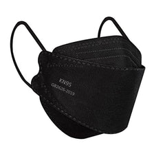 Borje KN95 mask 3D design provides snug fit and reduced glasses fogging.