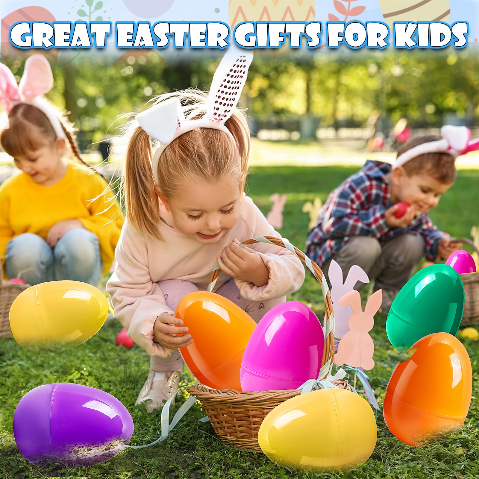 BorKinHa purple jumbo Easter egg, great for treasure hunts and gifts.