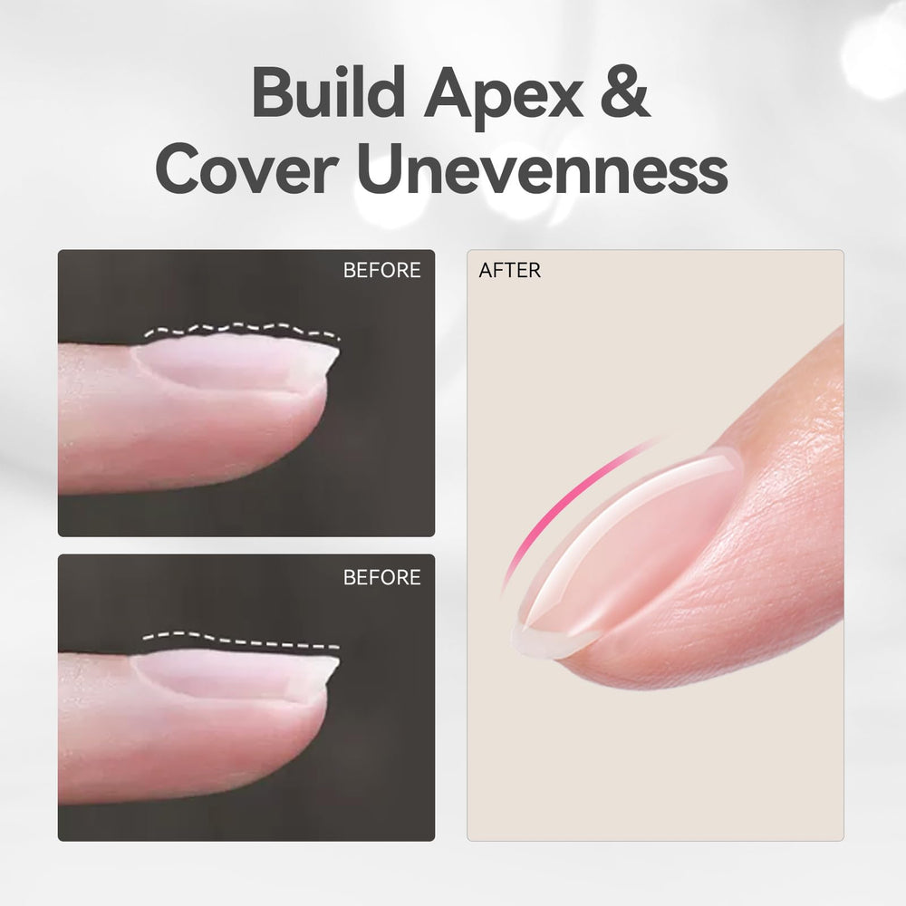 Born Pretty 8-in-1 base-coat image emphasizes smooth foundation and shine.
