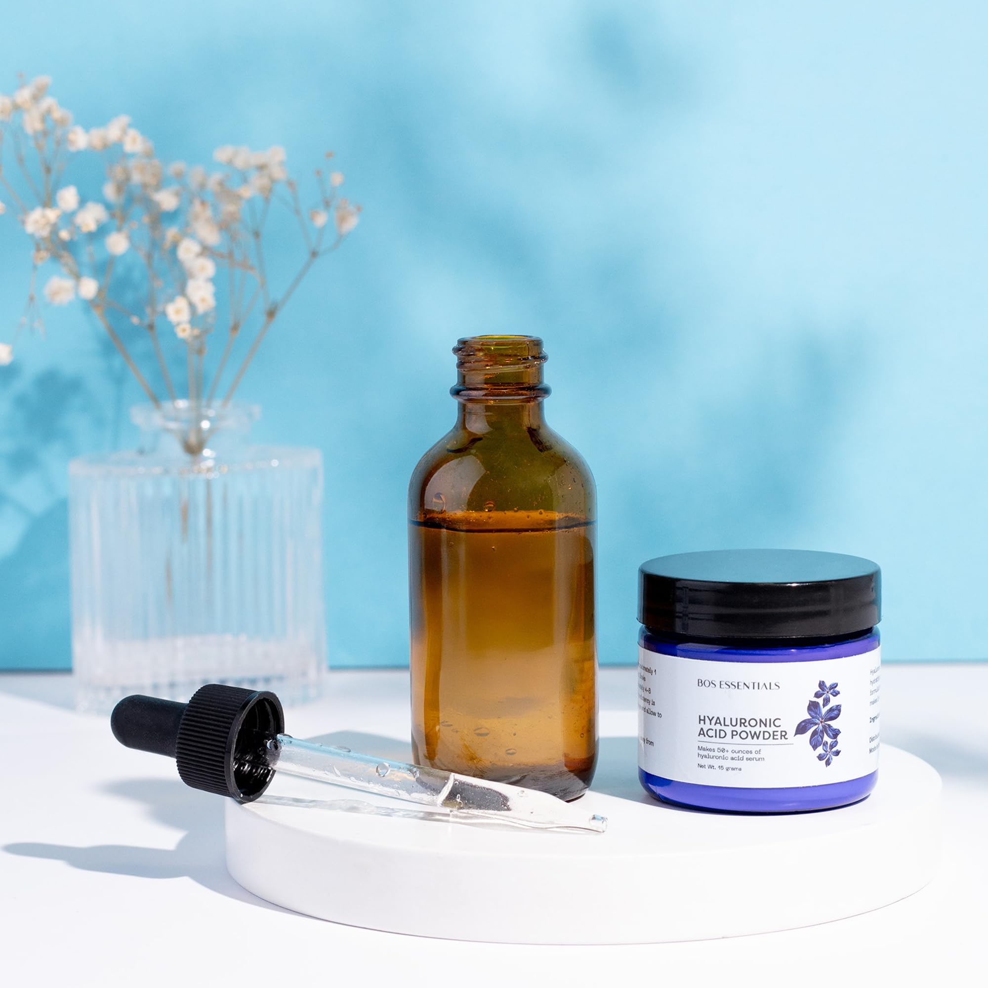 Bos Essentials DIY routine promotes hydrated, plump-looking skin