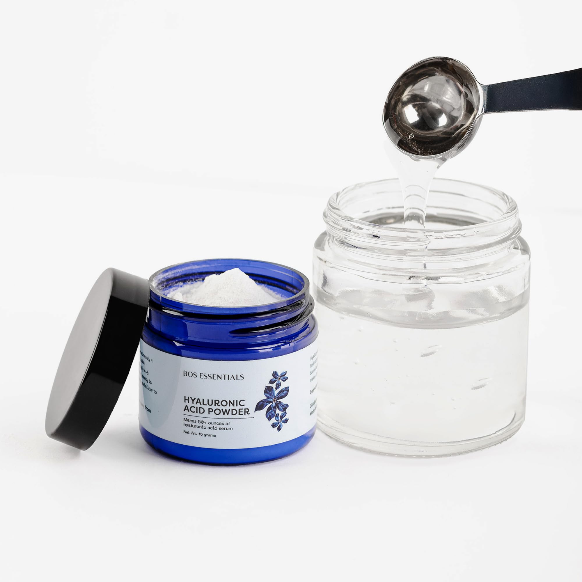 Bos Essentials plant-based ingredients highlight vegan formula and clean ingredients