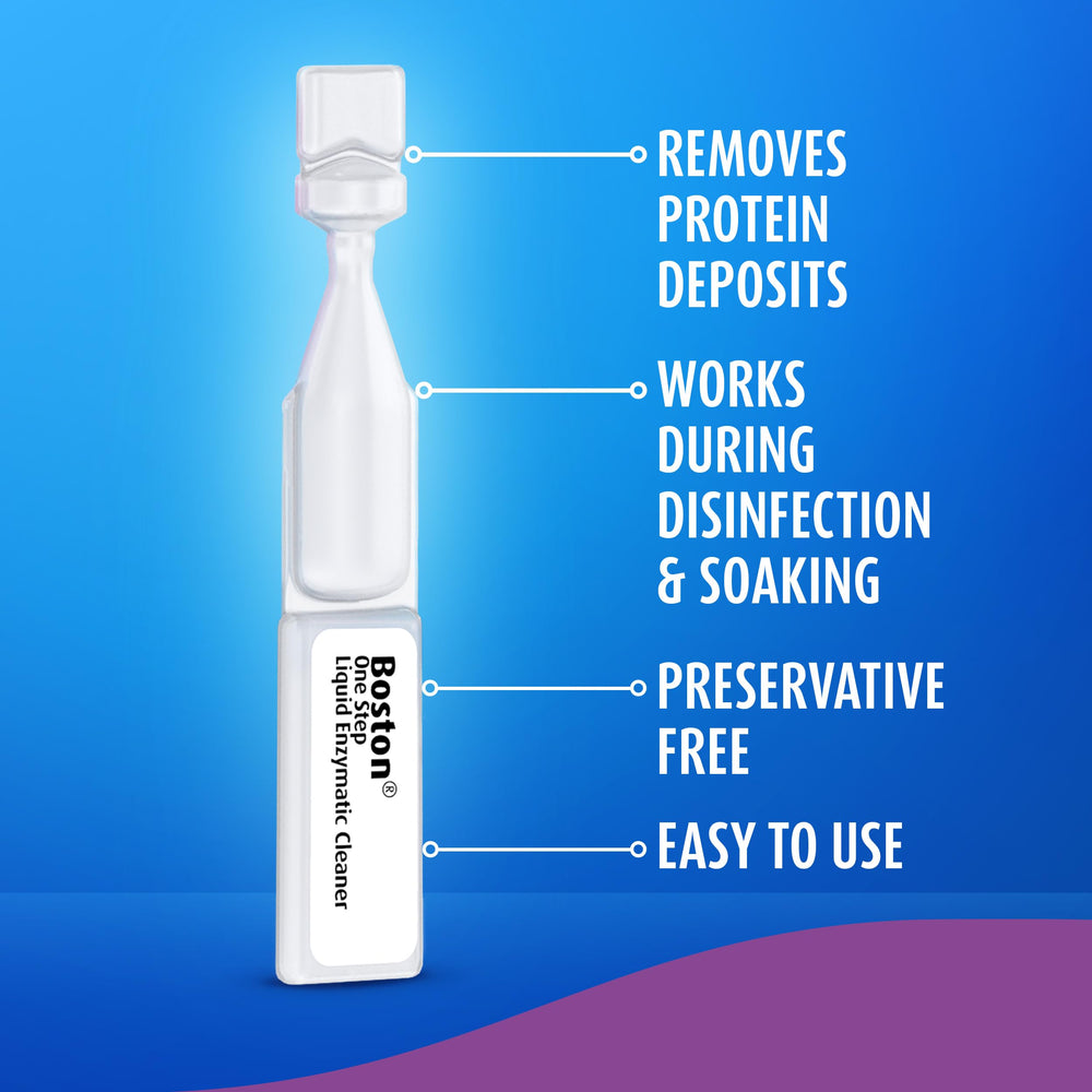 Clear, odorless formula shown for comfortable wear after cleaning.
