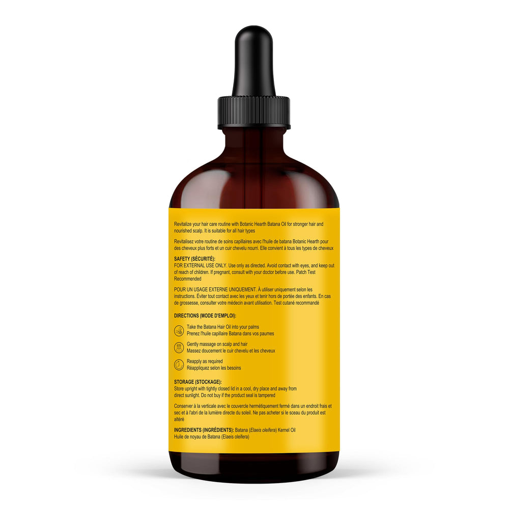 Leave-in styling with Botanic Hearth Batana Oil for frizz control and shine