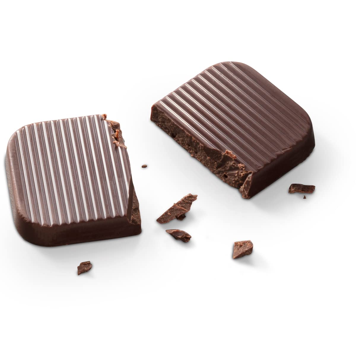 Bouchard antioxidant-rich dark chocolate close-up highlighting cacao profile