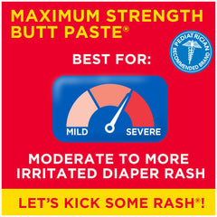 Boudreaux's Butt Paste application brush for mess-free diaper rash care.