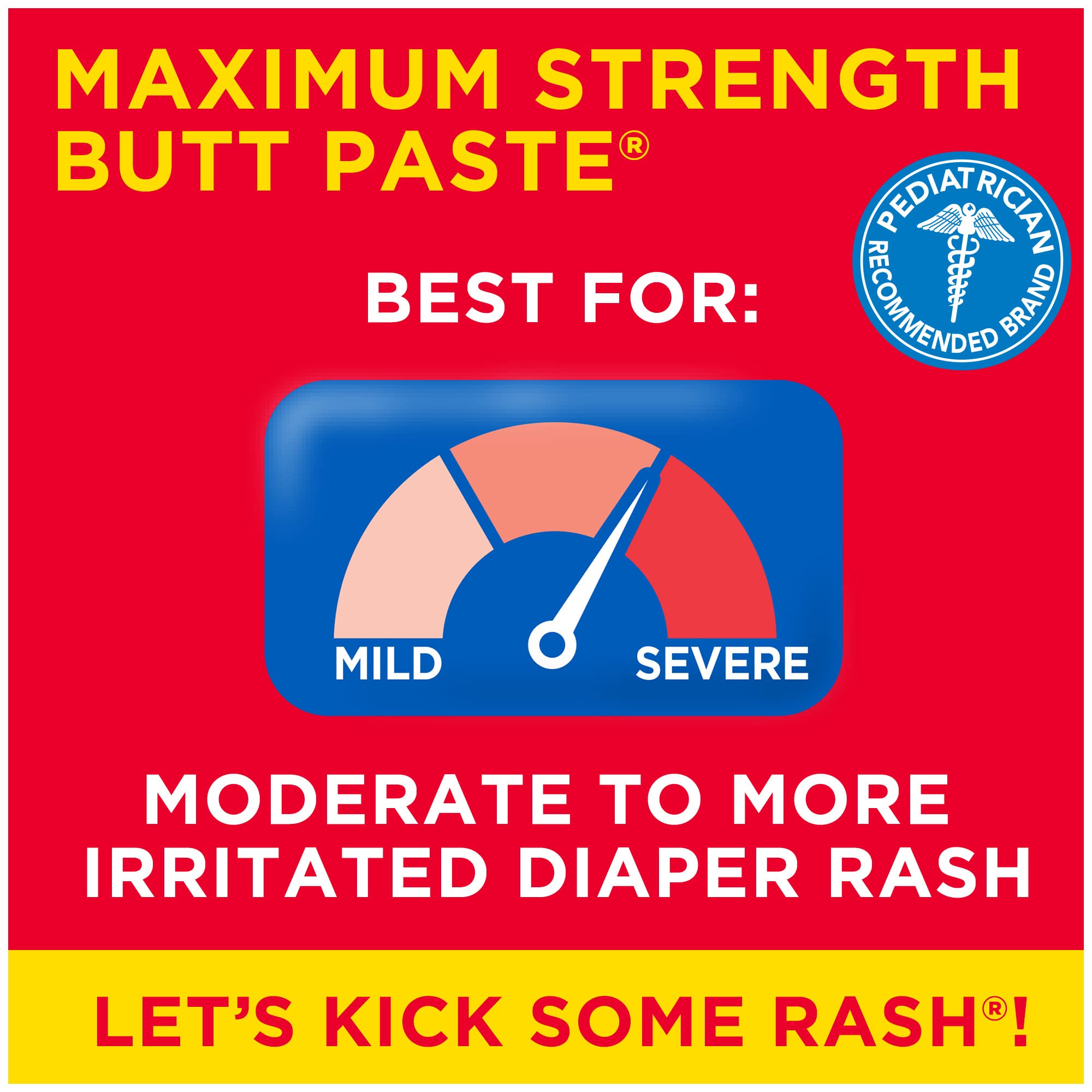 Applying Boudreaux's Butt Paste during a diaper change protects irritated skin.
