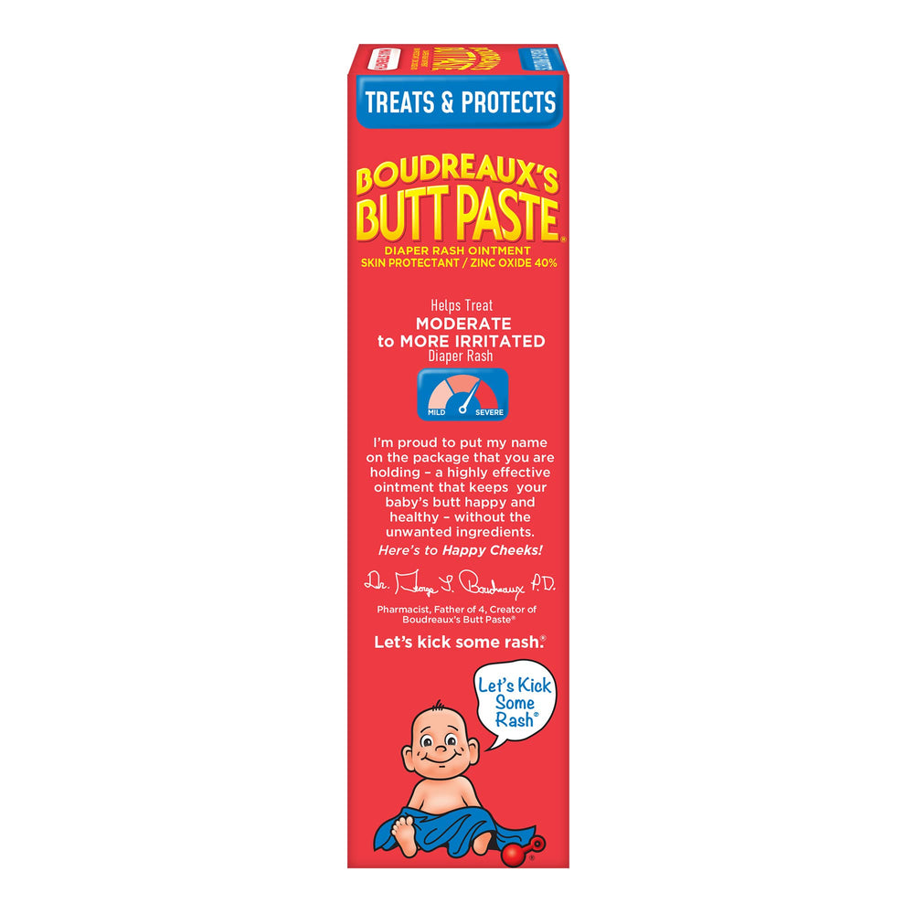 Ideal for daily prevention and moderate diaper rash relief for babies.