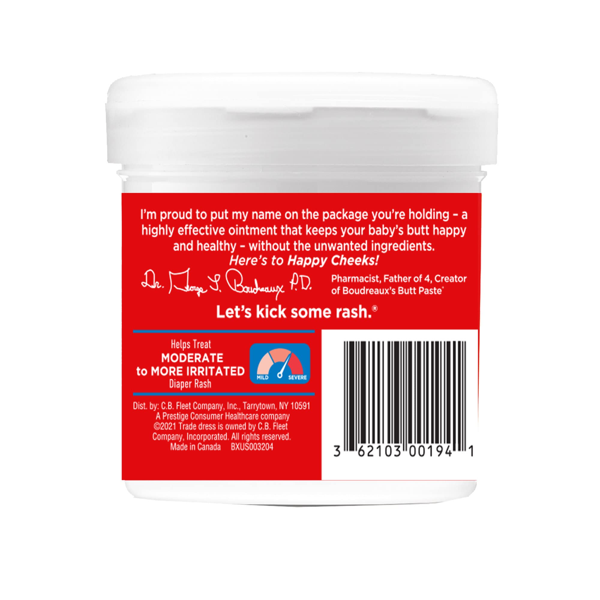 Pediatrician-recommended brand for diaper rash care.