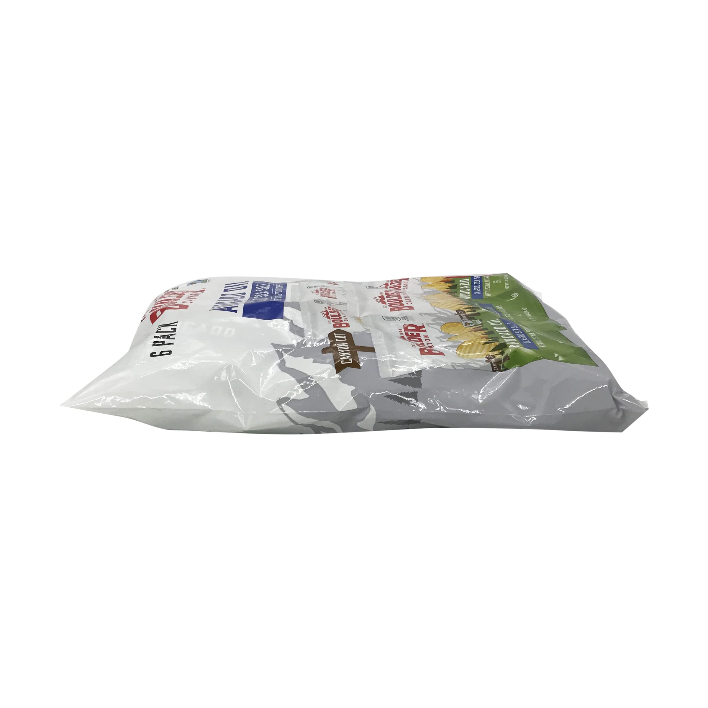 Boulder Canyon avocado oil sea salt potato chips bag 4—savory flavor with avocado oil.