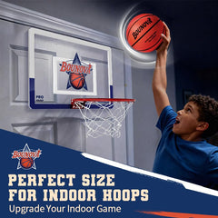 BOUNOVA Silent Basketball core reduces noise for quiet dribbling in shared spaces