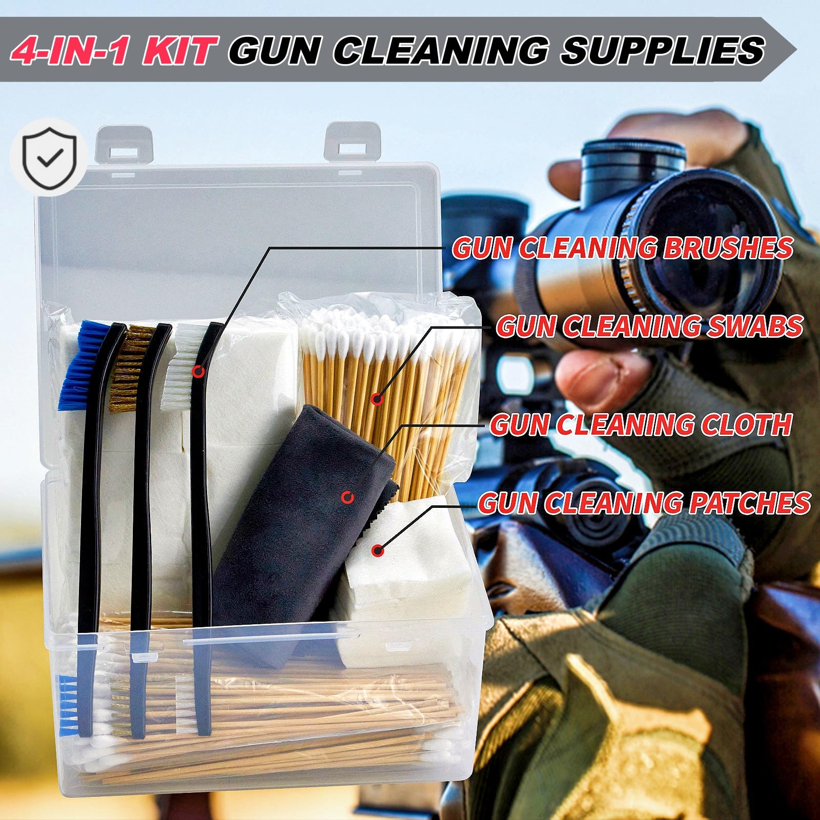 BOVPCAO kit is compatible with a wide range of calibers and firearms