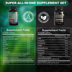 Boysea Sea Moss capsules with a 16-in-1 formula for daily wellness