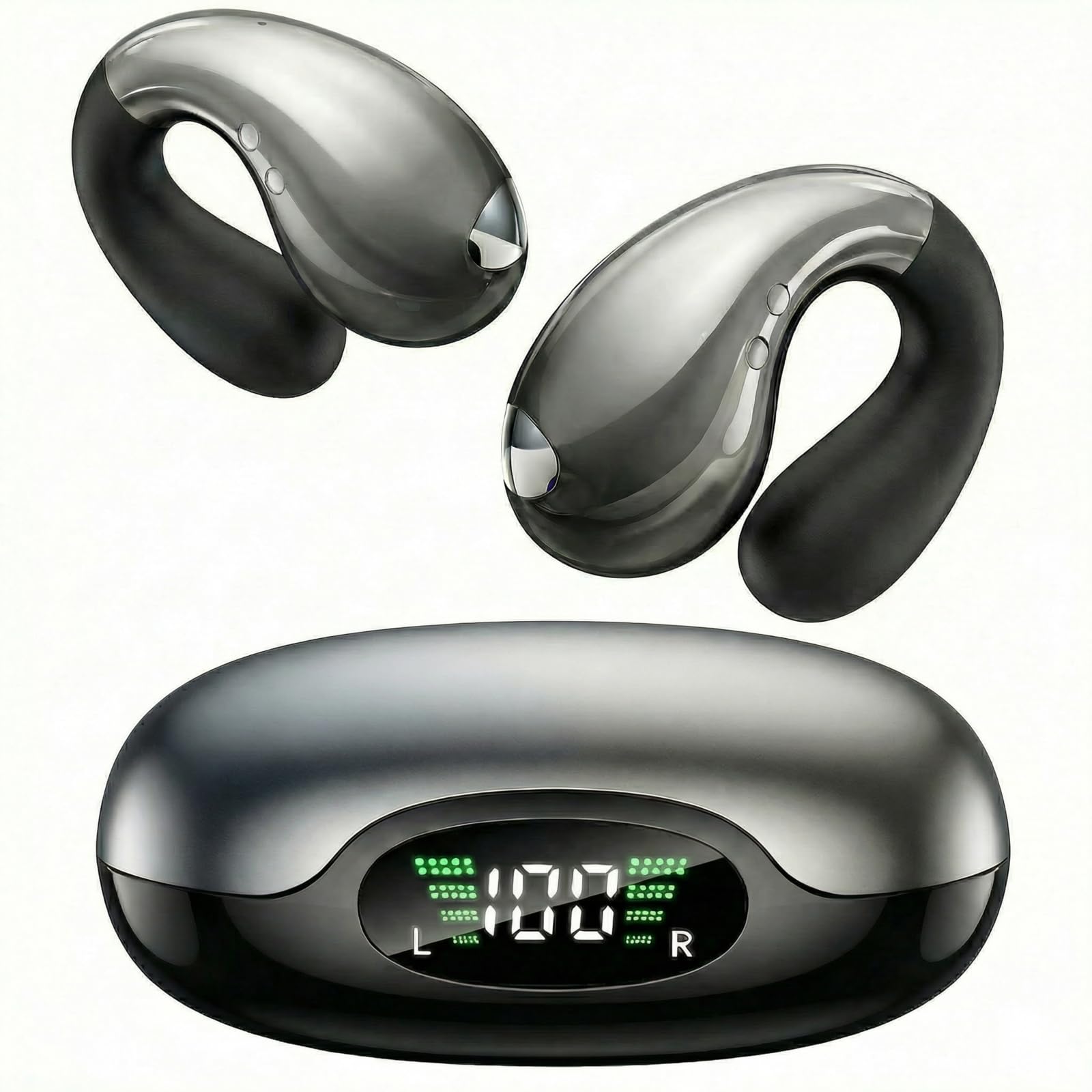 Boytond Ultra Open Ear Buds in clip-on design for secure all-day wear.