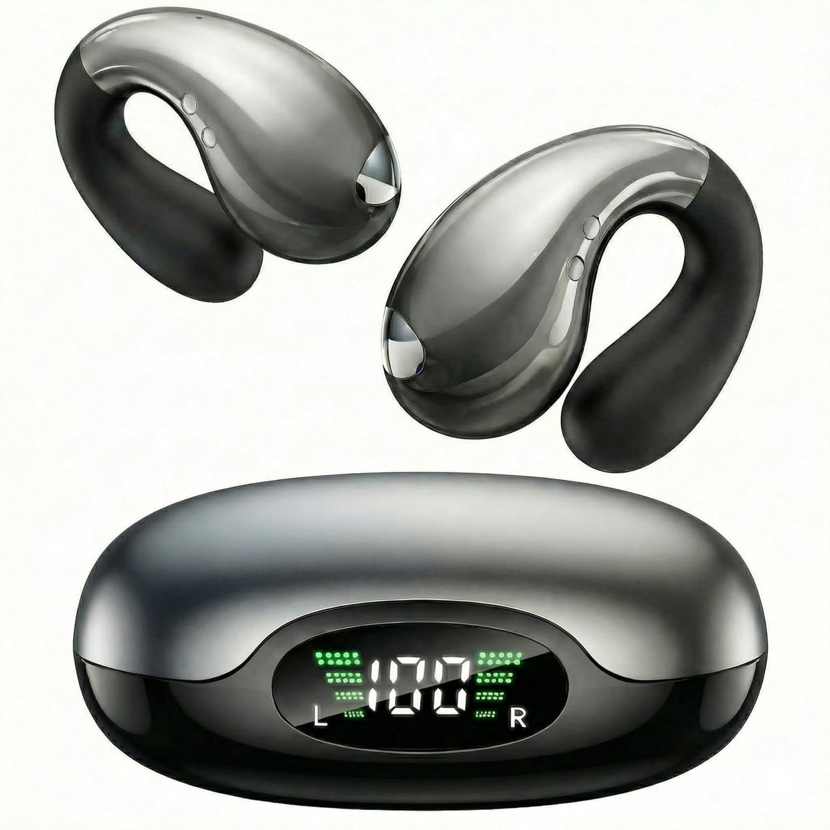 Boytond Ultra Open Ear Buds in clip-on design for secure all-day wear.