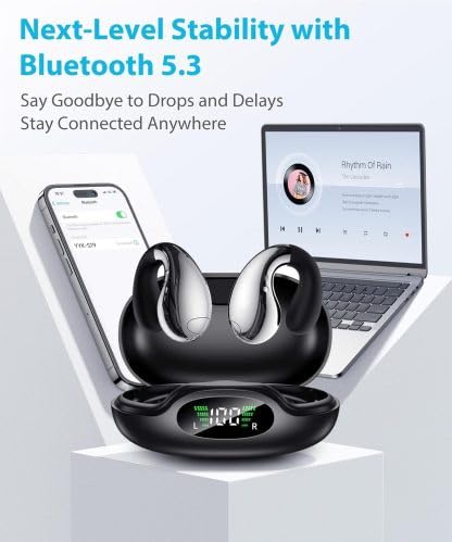 Boytond Ultra Open Ear Buds crystal-clear calls and stereo sound.