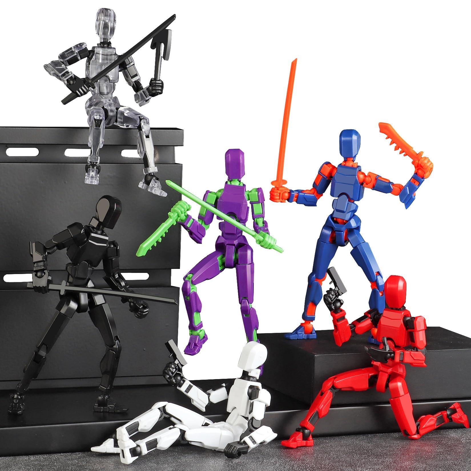 BOZOBO T13 articulated joints enable dynamic poses for art reference