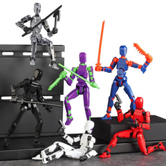 BOZOBO T13 articulated joints enable dynamic poses for art reference
