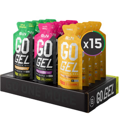 BARE PERFORMANCE NUTRITION Go Gel Endurance Apple Cinnamon energy gel for long runs, vegan and caffeine-free
