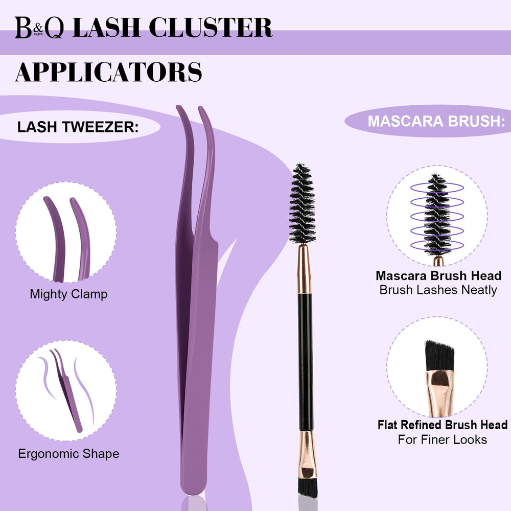 B&Qaugen beginner-friendly kit to start a home lash routine.