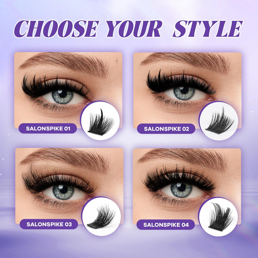 B&Qaugen reusable DIY clusters suitable for beginners seeking quick, salon-like results.