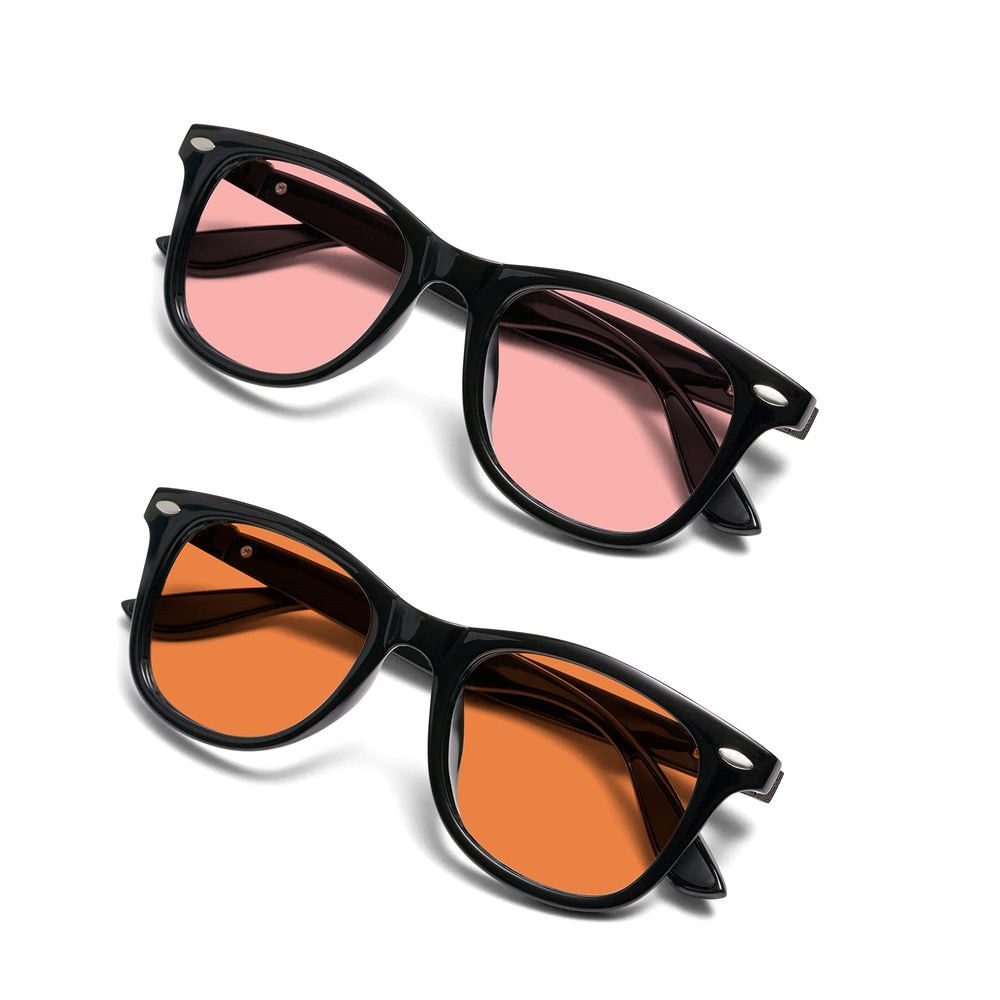 BRADDELL OPTICS anti-UV polycarbonate lenses minimize reflections