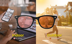 BRADDELL OPTICS FL-60 Amber Brown tint glasses filter harsh fluorescent lighting