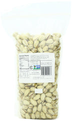 Braga Organic Farms inshell pistachios close-up showing natural color for healthy eating.