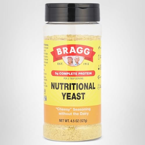 Bragg Nutritional Yeast Seasoning kitchen scene, versatile pantry staple