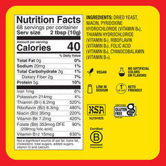 Bragg Nutritional Yeast Seasoning shaker close-up for savory flavor