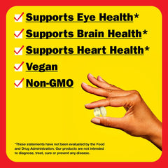 Bragg Omega-3 bottle label detail emphasizing clean ingredients