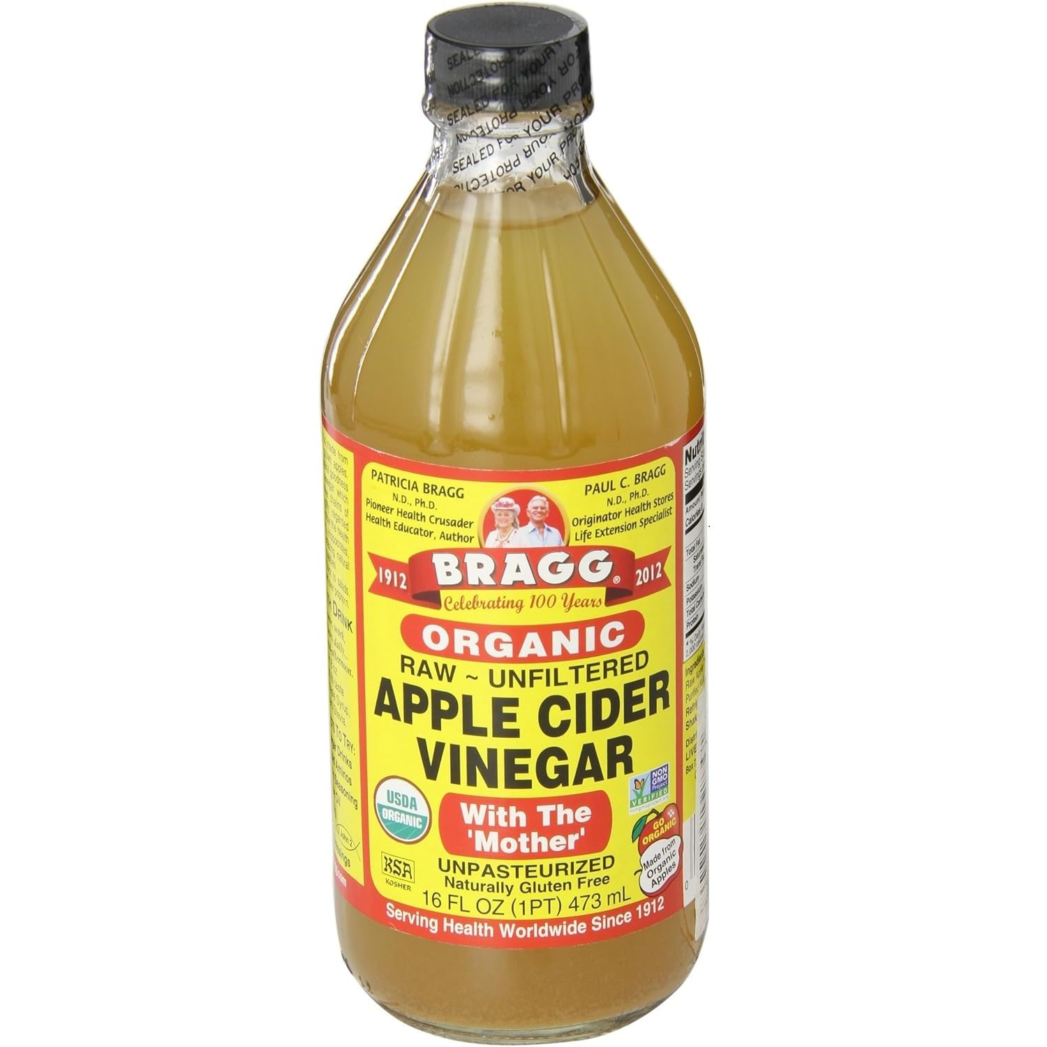 Bragg Unfiltered Apple Cider Vinegar for digestion-friendly meals