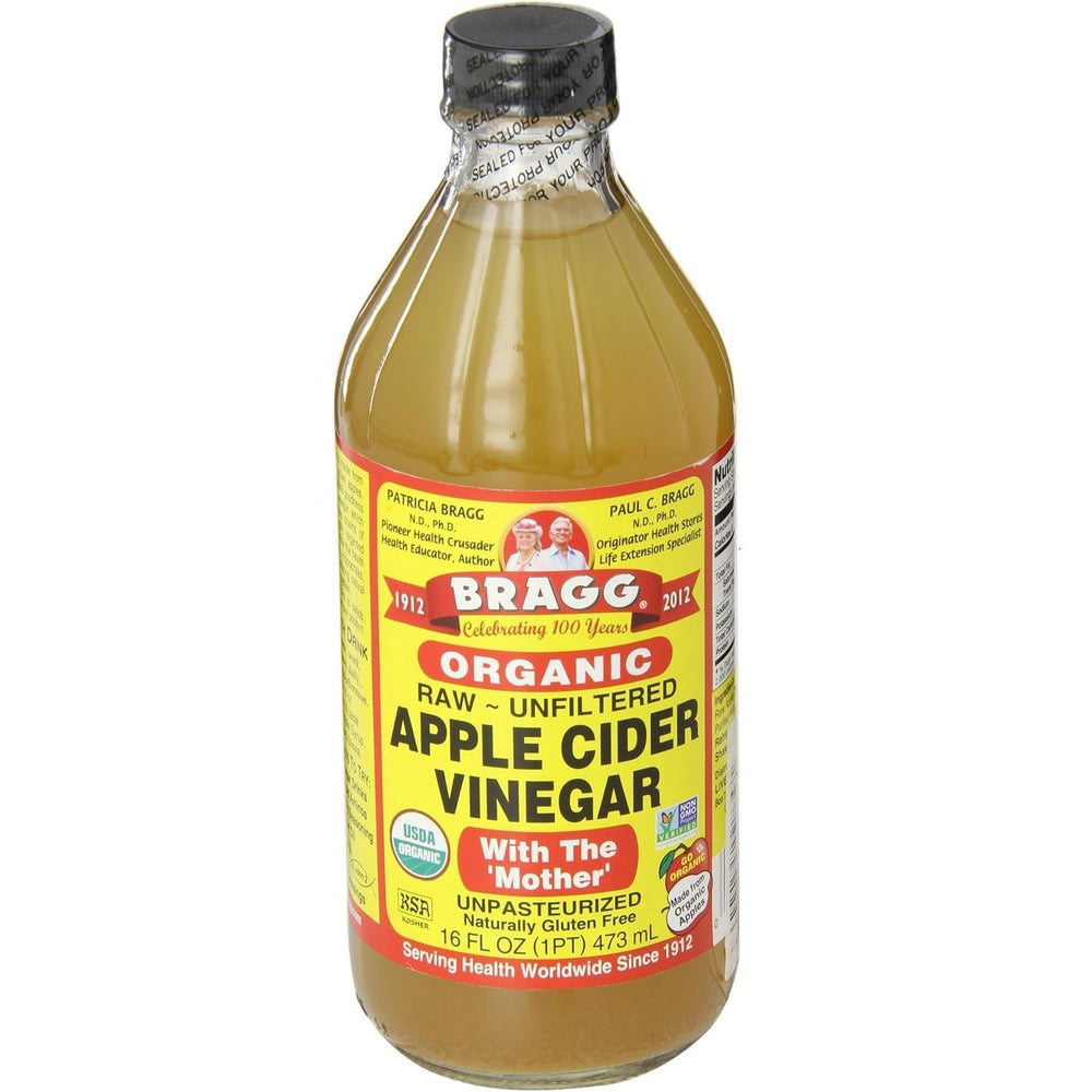 Bragg Unfiltered Apple Cider Vinegar for digestion-friendly meals