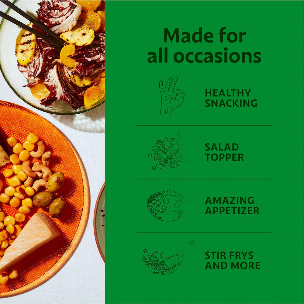 BRAMI Lupini snack chili lime on-the-go snack option.