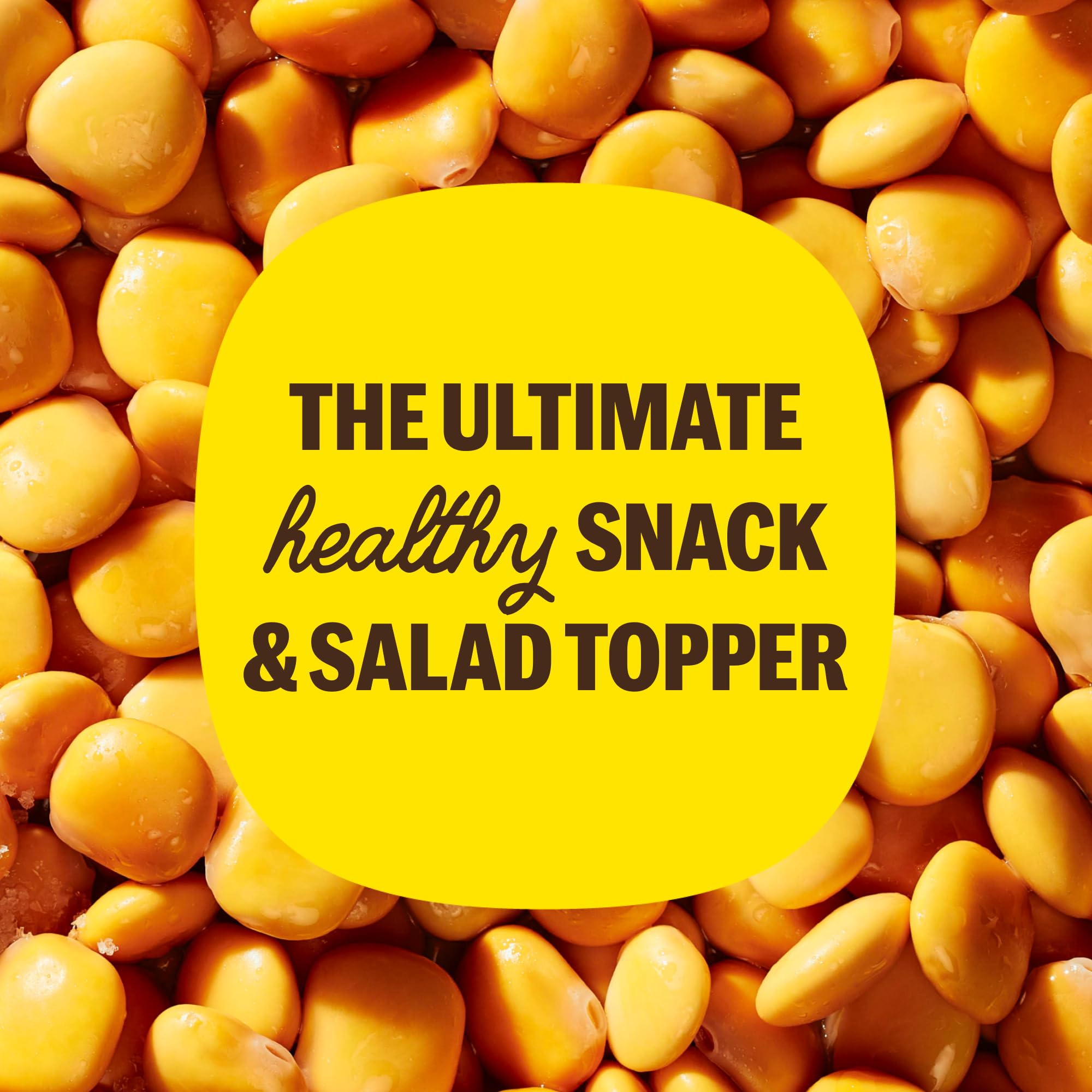 BRAMI Lupini snack ready-to-eat for outdoor picnic